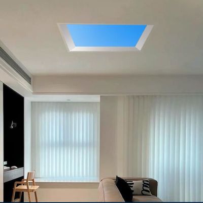 Topsung ฟ้าสีฟ้า ภาพไฟสํานักงาน สี่เหลี่ยม 300x600 ดับแสง LED เพดานแสง 36w แพนล