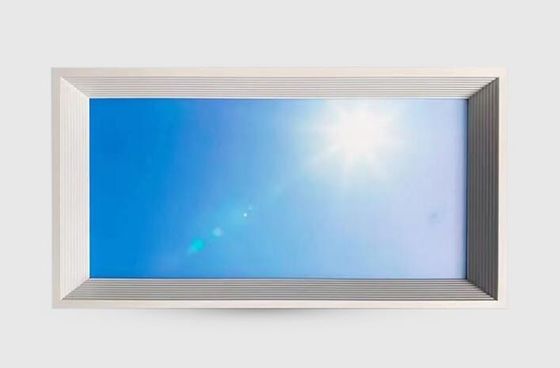 Topsung ฟ้าสีฟ้า ภาพไฟสํานักงาน สี่เหลี่ยม 300x600 ดับแสง LED เพดานแสง 36w แพนล