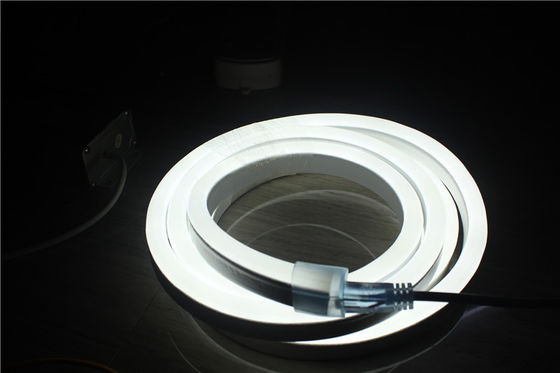 14x26mm ไฟเนออน LED สีขาวอุ่น SMD2835 สูงแสงสว่าง 164' ((50m) นุ่ม 120LEDs / เมตร