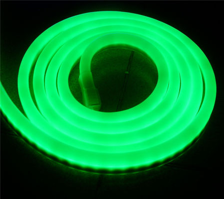 14x26 มิลลิเมตร สายแสงเนออนเฟล็กซ์ LED สายแสง PVC ใสมาก 220 วอลล์หลายสีสําหรับอาคาร