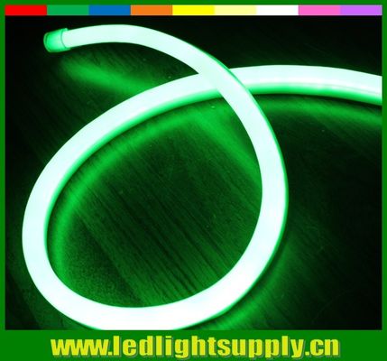 110v สีเขียว LED นีออนหลอดยืดหยุ่น 2835 smd 2015 สินค้าใหม่โรงงานจีน 14x26mm 164'