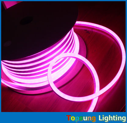 แฟชั่น 8.5 * 17 มม LED neon flex light 30000 ช่วงอายุแสงสายสีชมพู