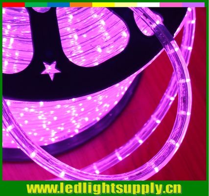 สีชมพู 12/24v LED 1/2''2 สายไฟลมสายลมกลางแจ้งคริสต์มาส