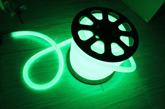 2016 สีเขียวใหม่ 220v 360 องศา LED neon flex light IP67 กันน้ําสําหรับกลางแจ้ง