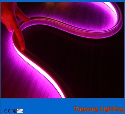 ขายร้อน 16x16.5mm ตารางกันน้ํา 110v สีม่วง LED neon แสงยืดหยุ่น