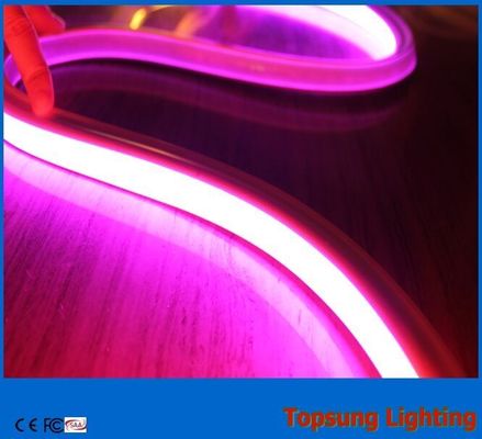 สาย PVC สีม่วง LED neon flex 220v 120leds/m สําหรับตกแต่งภายนอก