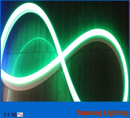 2016 สีเขียวที่ได้รับความนิยม 24v ดาวน์เบอร์ข้าง LED neon flex สําหรับกลางแจ้ง