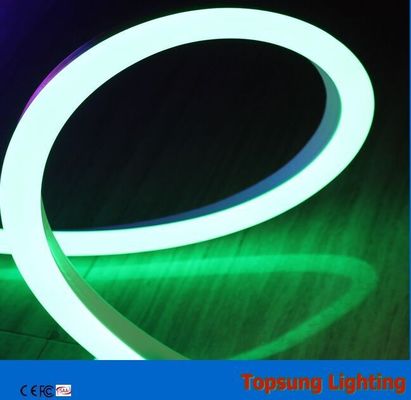 2016 สีเขียวที่ได้รับความนิยม 24v ดาวน์เบอร์ข้าง LED neon flex สําหรับกลางแจ้ง