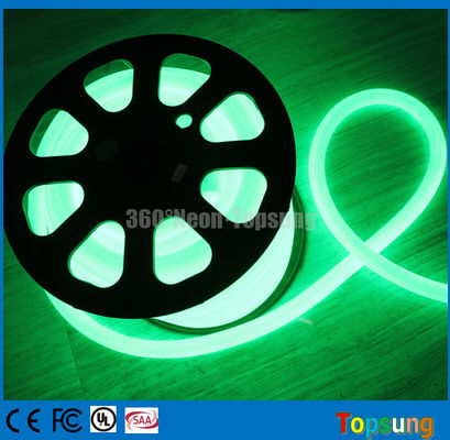 25m roll green pvc 360 องศา LED neon flex สําหรับสะพาน