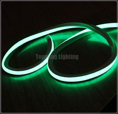 ขายขายทั่วไป สี่เหลี่ยมสีเขียว 16 * 16m 220v นุ่มนวล LED neon แฟล็กซ์แสงสําหรับบ้าน