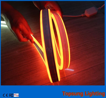 110 วอลต์ ไฟ LED สเตรปไฟ ดับเบิ้ลด้าน ส้ม LED Neon แสงยืดหยุ่น
