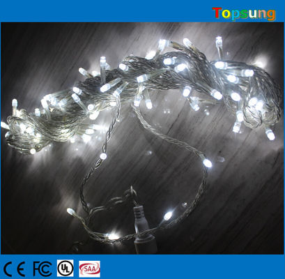 10m ที่นิยมเชื่อมต่อ 110v สีขาว LED สายไฟ fairy 100 LED