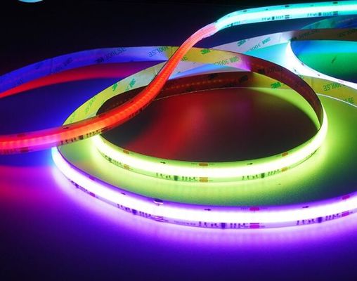 COB ดิจิตอล พิกเซล 100 มิลลิเมตร ตัด LED Strip 3 ปี การรับประกัน 24V LED Strip ไฟสําหรับเพดาน / การตกแต่งปาร์ตี้
