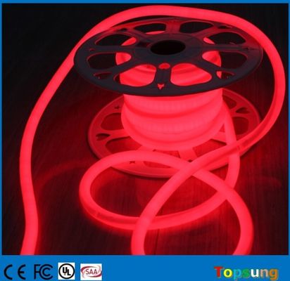 360 องศา 120LED / M 16 มิลลิเมตรรอบ LED neon flex ไฟ 24V IP67 สีแดง