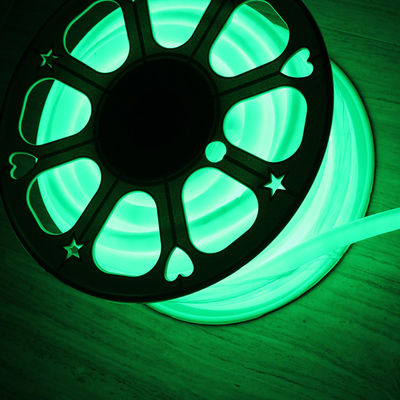 360 องศา วงกลม LED neon flex LED Neon Tube 16 มม สายสีเขียว 24v