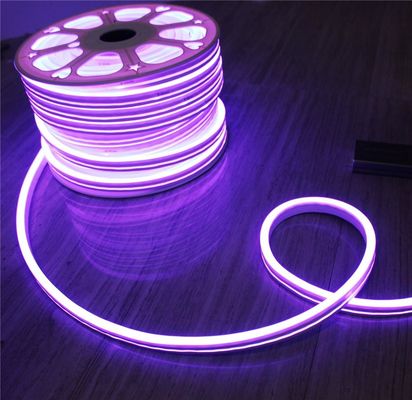 rgb LED neon flex 11*19mm ด้านบนที่ออกแสงเรียบ 220V neon tube ไฟคริสต์มาสต์