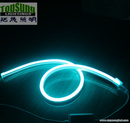 ขนาดเล็ก RGB LED neon flex 10 * 18mm สีเต็มเปลี่ยนแสง neon 110V SMD5050