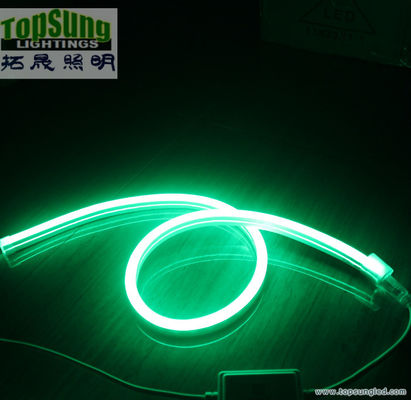 ขนาดเล็ก RGB LED neon flex 10 * 18mm สีเต็มเปลี่ยนแสง neon 110V SMD5050