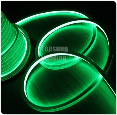 ขายร้อน อายุยาว 110v สีเขียว LED neon ไฟสี่เหลี่ยม ip67 pvc สําหรับห้อง
