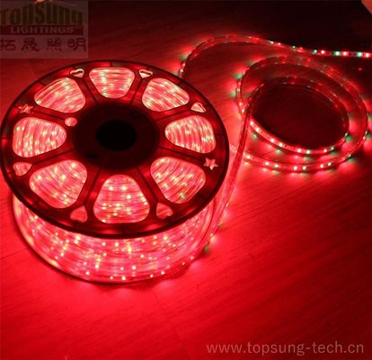 ขายปลีก สาย LED สีแดงยืดหยุ่น 50m 220V 5050 สาย SMD 60LED / m สาย LED