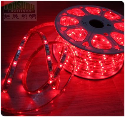 ไฟ LED แอนด์เอซี 50m เส้นยืดหยุ่น 130V 5050 smd เส้น 60LED / m สร้อย LED สีแดง