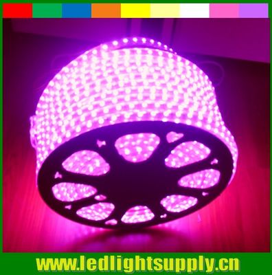 ขายปลีก แอลซี LED 110 วอลต์ สายสล็อต สายสล็อตแบบยืดหยุ่น 5050 smd สายสีชมพู 60LED/m