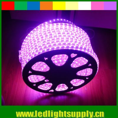 ขายปลีก แอลซี LED 110 วอลต์ สายสล็อต สายสล็อตแบบยืดหยุ่น 5050 smd สายสีชมพู 60LED/m