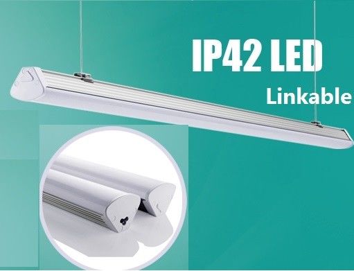 60w 1500mm Led Linear Suspension Lighting Max 42m สามารถเชื่อมต่อได้