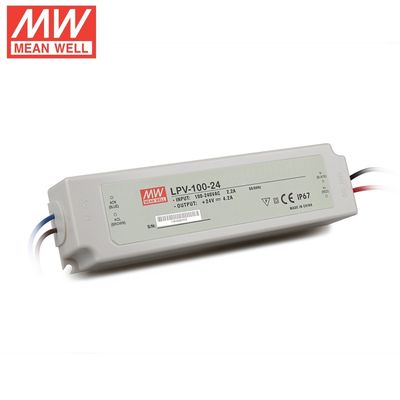 ขายดีที่สุด Meanwell 100w 24v พลังงานไฟฟ้าความดันต่ํา LPV-100-24 แทรนฟอร์มเนออน LED