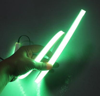 10m รีล 24V RGBW LED ผูกเชือก Neon Ribbon สารซิลิโคน สี่เหลี่ยม 17x17mm