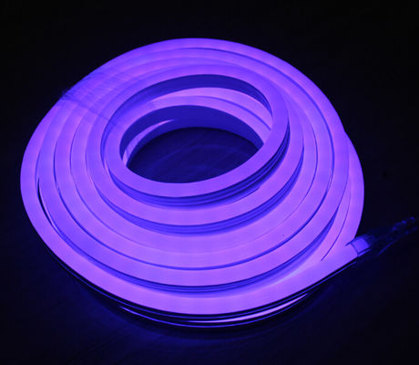 ขนาดไมโคร 8x16 มิลลิเมตร ประดับ LED แสงกันน้ํา RGB neon เส้นยืดหยุ่น