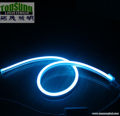 มินิ 8x16 มิลลิเมตร การโฆษณายืดหยุ่น LED สาย Neon RGB สีเปลี่ยน 110V