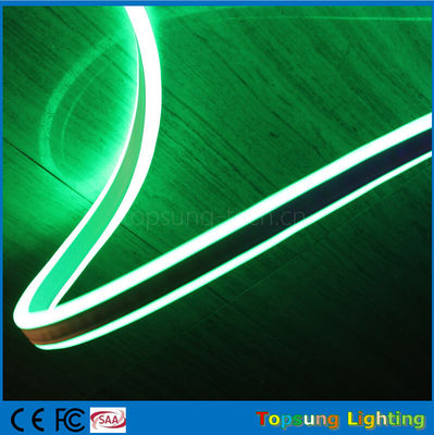 แสงเนออนยืดหยุ่นสีเขียวแรงดันสูง 120v LED แสง 8.5*17mm