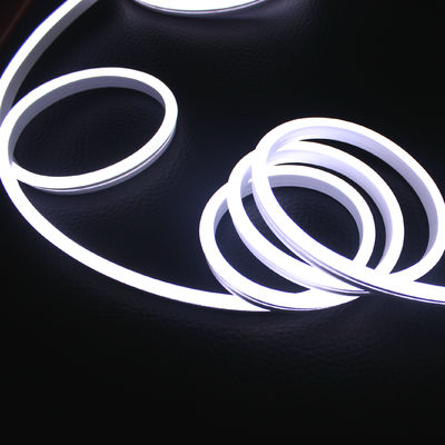 12v สีขาว ultra thin LED neon flex strips LED ไฟ 6*13mm micro 2835 smd ไฟคริสต์มาส ซิลิโคนยืดหยุ่น