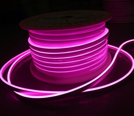 การโฆษณา LED Neon Sign มินิ LED Neon Flex ซิลิคอน 12v LED นอนยืดหยุ่น Neon Strip Light 6 * 12 มม.