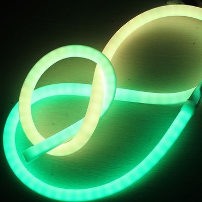 RGB LED แผ่นแสงเปลี่ยนสี LED neon สายไฟกลางคืนเล็กๆ 360