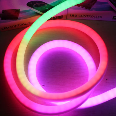 สงสัย 360 LED Neon Flex ดิจิตอล RGB Neon สายไฟสายไฟ
