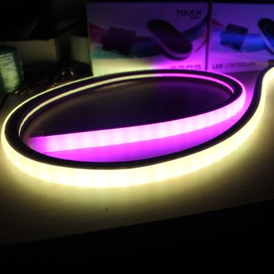 magic dmx LED neon tube หนา 17mm * 17mm ตารางดิจิตอล neon-flex 10 พิกเซล/M rgb