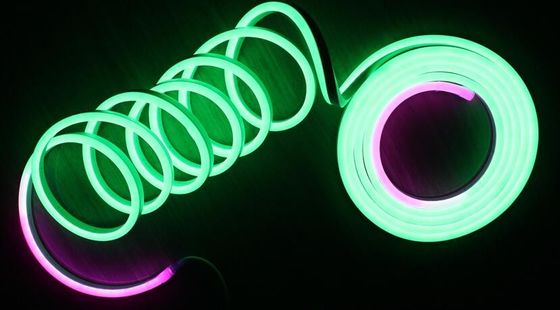 ส่งส่ง IP67 ซิลิโคนกันน้ํา PVC SMD5050 RGB RGBW LED Neon strip Flex Light สําหรับตกแต่งอาคาร