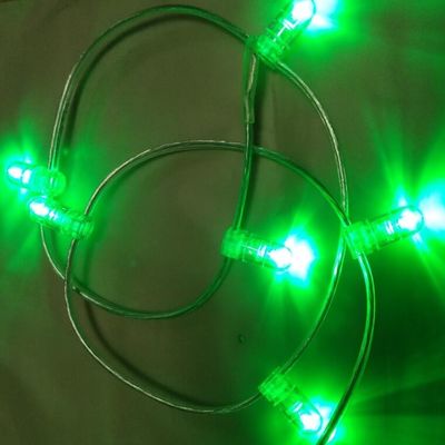 แบรนด์ 100m 12v string fairy 666 LED IP67 สําหรับความดันต่ํา สีเขียวสว่าง สาย led