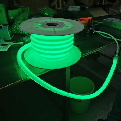 50m spool rgb light strip neon outdoor rgbww 24v neonflex tube ท่อยืดหยุ่น 360 องศา